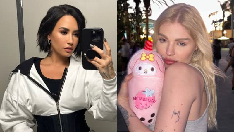 Demi Lovato e Luisa Sonza - Foto: Reprodução / Instagram