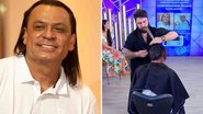 Adeus cabelão! Frank Aguiar mostra novo visual em programa de TV - Reprodução/ Instagram