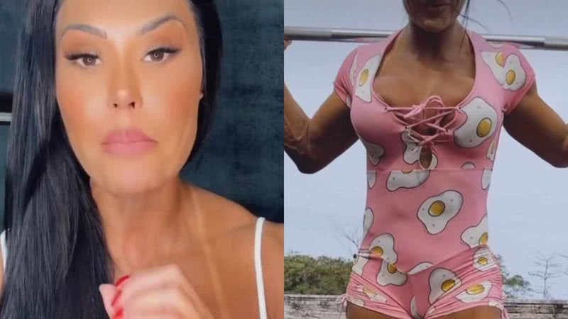 Gracyanne Barbosa mostra como é sua roupa íntima - Reprodução/Instagram