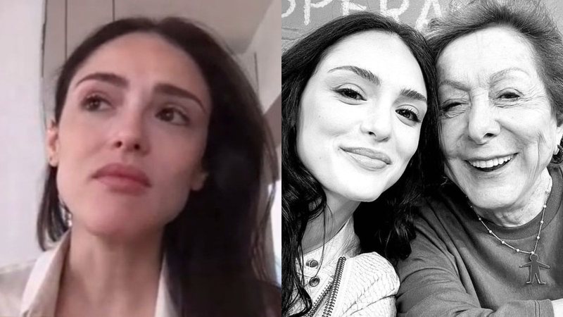 Isabelle Drummond se emociona ao falar sobre Aracy Balabanian - Reprodução/Globo/Instagram