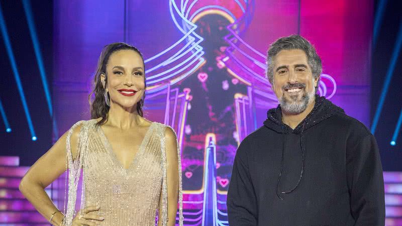 Ivete Sangalo e Marcos Mion apresentaram o Criança Esperança 2023 - Foto: Globo / João Miguel Junior