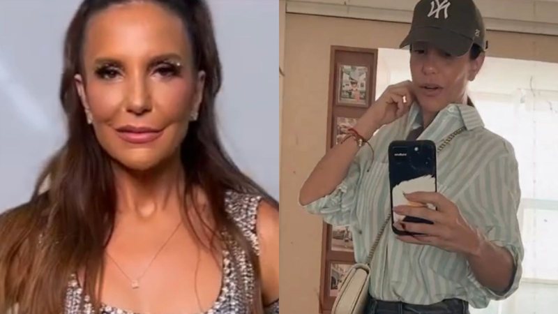 Ivete Sangalo rouba a cena ao posar com look despojado - Reprodução/Instagram