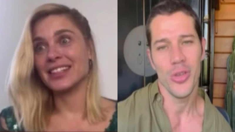 José Loreto faz declaração para Carolina Dieckmann - Reprodução/Globo