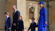 Kate Middleton e William com os filhos - Foto: Getty Images