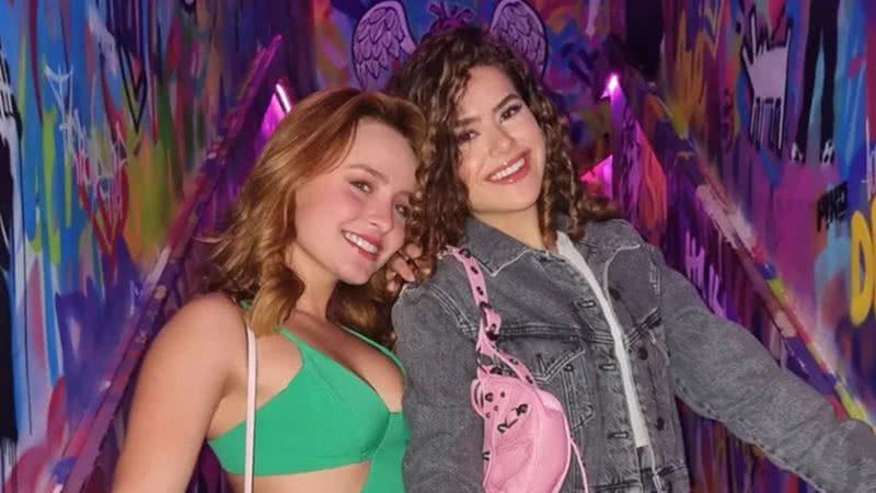 Larissa Manoela e Maisa Silva trabalharam juntas durante a novela Carrossel, do SBT - Foto: Reprodução / Instagram