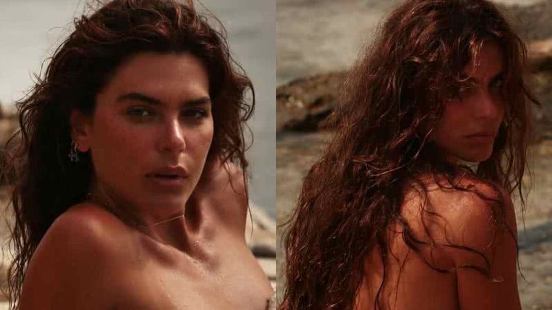 Mariana Goldfarb esbanja beleza em cliques na praia - Reprodução/Instagram/@pupindeleu