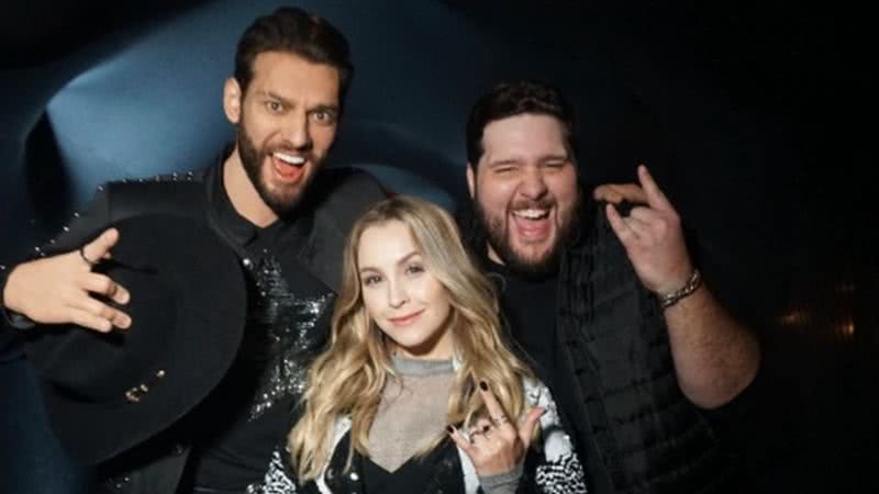 Felipe Hintze estrela Rodeio Rock ao lado de Lucas Lucco e Carla Diaz - Foto: Divulgação