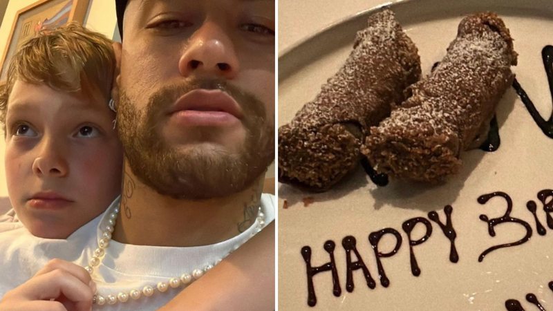 Prato servido no aniversário do filho de Neymar vira chacota: "Tadinho" - Reprodução/ Instagram