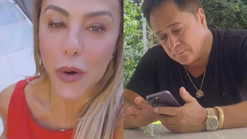 Poliana Rocha revela momento emocionante com Leonardo e a neta - Reprodução/Instagram