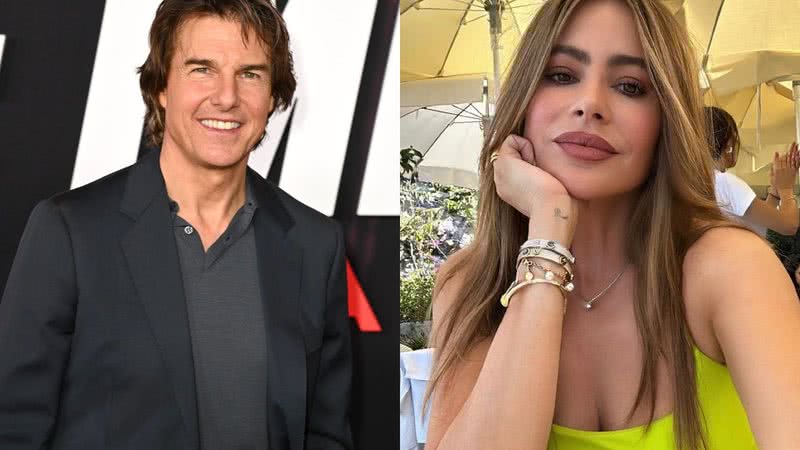 Sofía Vergara e Tom Cruise - Foto: Getty Images / Instagram