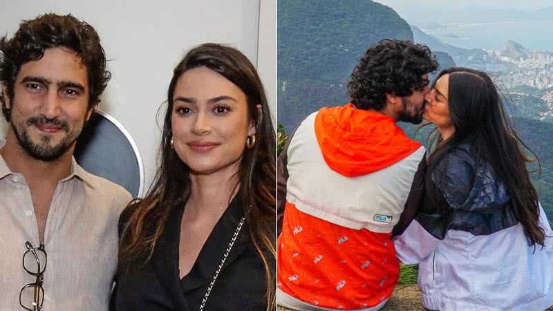 Montagem de fotos de Thaila Ayala e Renato Góes - Foto: Reprodução/Instagram @thailaayala