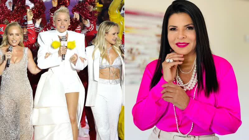 Montagem de fotos de Xuxa, Angelica, Eliana e Mara Maravilha - Foto: AgNews/Instagram @maramaravilhaoficial