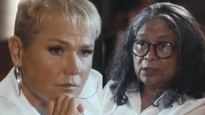 Xuxa e Marlene Mattos ficaram cara a cara em documentário após 19 anos sem se ver - Foto: Reprodução/Globoplay