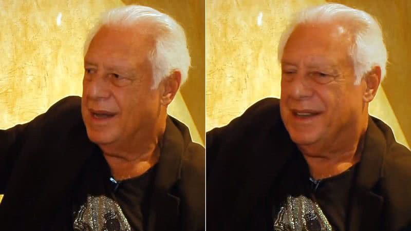 O ator Antonio Fagundes durante a entrevista à CARAS Brasil - Foto: Reprodução/CARAS