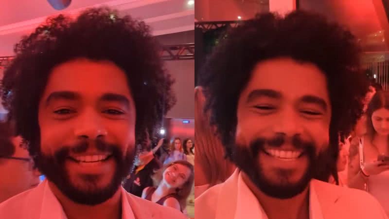 Diogo Almeida esteve na festa de 30 anos da CARAS - Fotos: Reprodução/Instagram