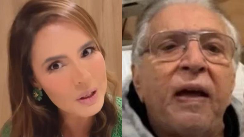 Renata Domingues atualiza estado de Carlos Alberto de Nóbrega - Reprodução/Instagram