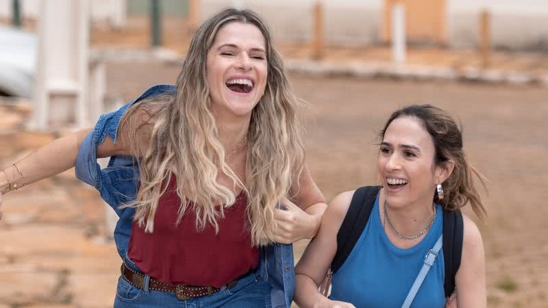 As atrizes Ingrid Guimarães e Tata Werneck em cena do filme Minha Irmã e Eu - Foto: Ellen Soares