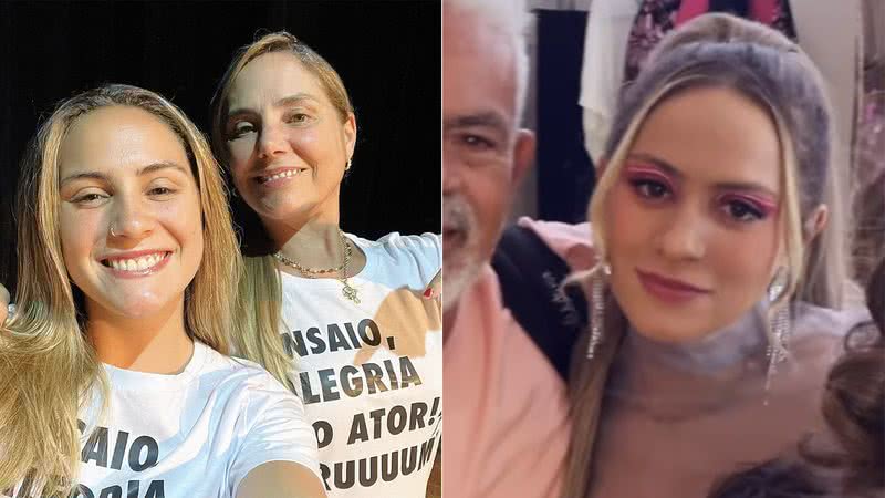 Luisa Périssé faz rara aparição com a mãe, Heloisa Périssé, e o pai, Lug de Paula - Foto: Reprodução / Instagram