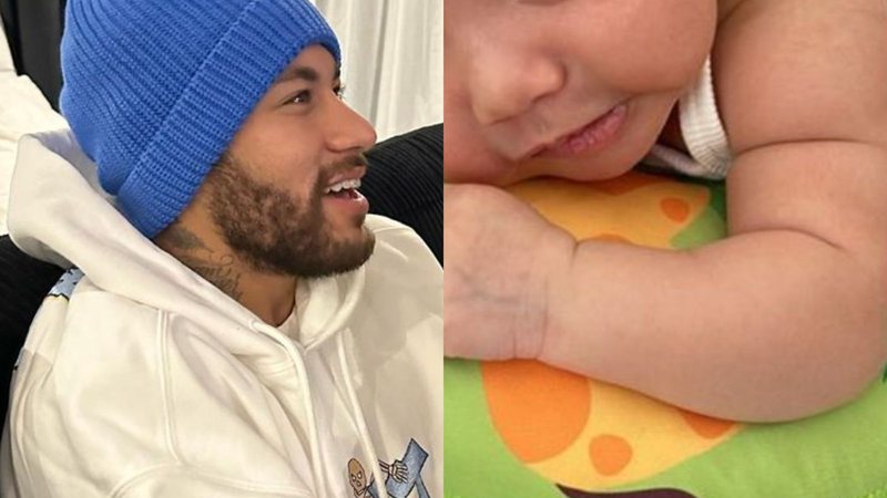 Neymar Jr divide momento fofo com a filha caçula - Reprodução/Instagram