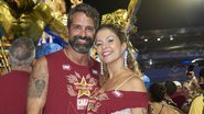 Bárbara Borges e Iran Malfitano juntinhos o Desfile das Campeãs no Rio de Janeiro - FOTO: Selmy Yassuda/CARAS