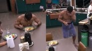 Cara de Sapato quase vomita durante almoço no BBB 23 - Reprodução/Globo