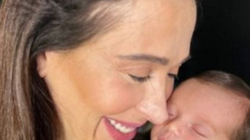 Claudia Raia é mamãe coruja de Luca - Foto: reprodução/Instagram