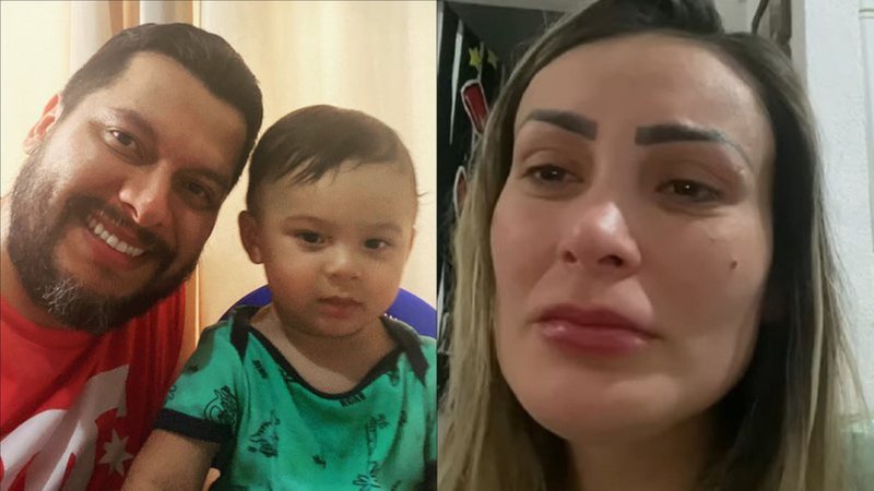 Ex de Andressa Urach escreve que ele e o filho estão "finalmente juntos" - Foto: reprodução/Instagram