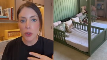 Fabiana Justus mostra quartos de seu apartamento - Reprodução/Instagram