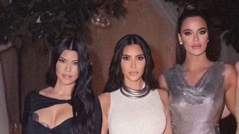 As filhas de Kim, Khloé e Kourtney Kardashian surgiram reunidas em fotos - Reprodução: Instagram