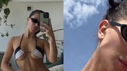 Influenciadora Flávia Pavanelli aproveita dia de muito sol para renovar o bronzeado de biquíni - Foto: Reprodução / Instagram