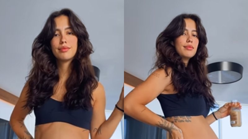 Gabi Brandt exibe barrigão de 6 meses na web - Reprodução/Instagram