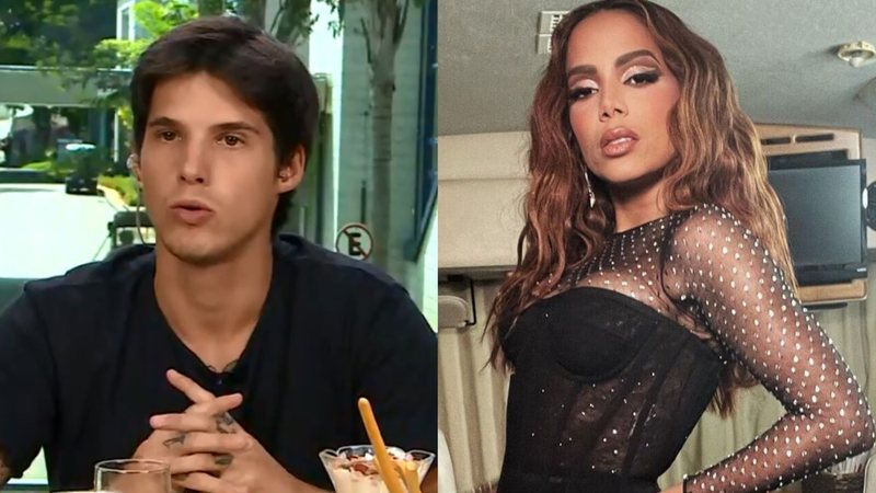 Gabriel explica envolvimento com Anitta - Reprodução/Globo