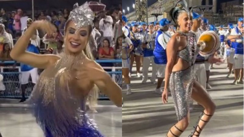 Gabi Martins e Galisteu viraram memes após críticas sobre falta de samba no pé - Foto: Reprodução / Instagram