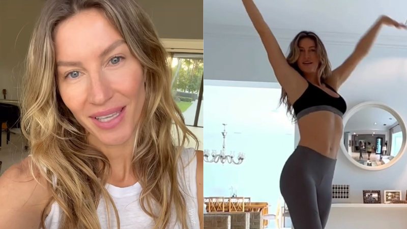 Gisele Bündchen arrasa em aula de dança - Reprodução/Instagram