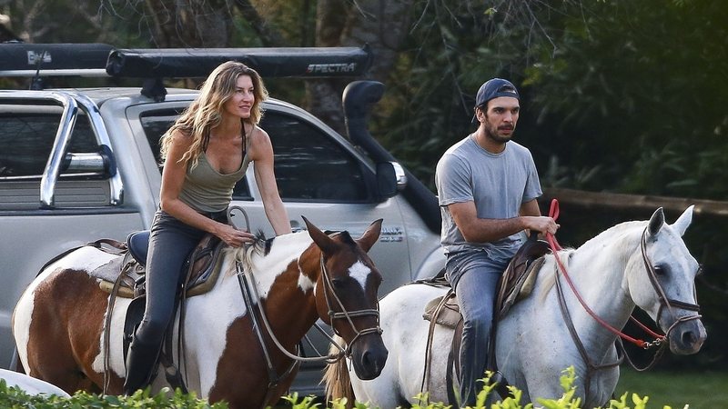 Gisele Bündchen e Joaquim Valente - FOTOS: BACKGRID/ GROSBY GROUP E REPRODUÇÃO INSTAGRAM