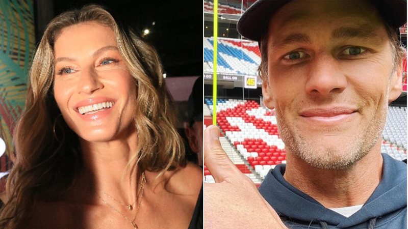 Gisele Bündchen e Tom Brady - Fotos: JC Pereira / AgNews e Reprodução / Instagram