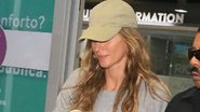 Gisele Bündchen em um aeroporto no Rio de Janeiro - Fotos: JC Pereira e Marcelo Sá Barretto / AgNews