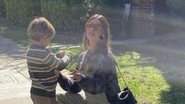 Isis Valverde compartilhou fotos de passeio com o filho Rael - Reprodução: Instagram