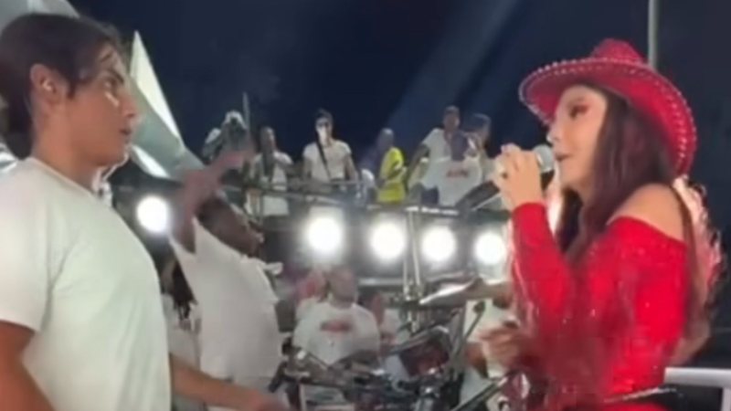 Ivete Sangalo toca com filho no carnaval de Salvador - Foto: Reprodução/ Instagram