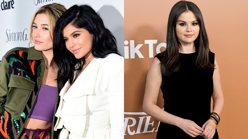 Kylie Jenner e Hailey Bieber alfinetam Selena Gomez e cantora desativa redes sociais - Foto: Gettyimages