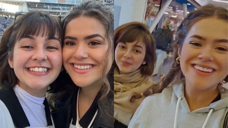 Maisa e Klara Castanho viajam juntas - Reprodução/Instagram