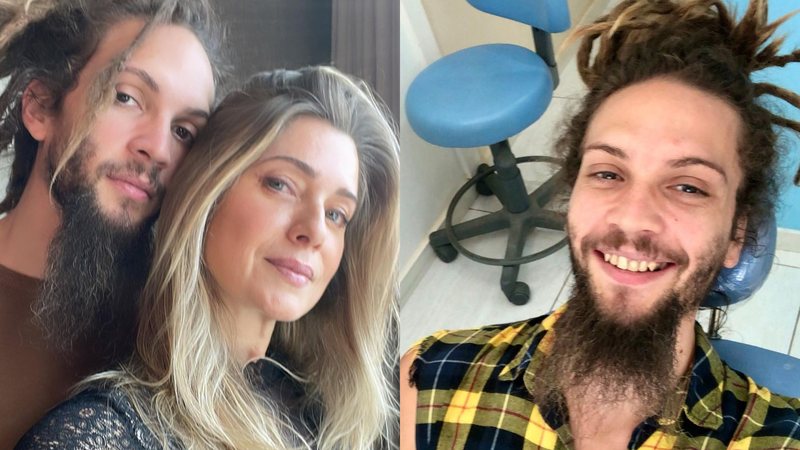 Marido de Leticia Spiller vai ao dentista, mas recusa clareamento - Reprodução/Instagram