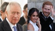 Rei Charles III, Príncipe Harry e Meghan Markle - Foto: Getty Images