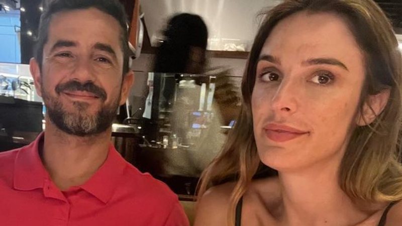 Felipe Andreoli desafia a mulher, Rafa Brites, a postar foto na web - Reprodução/Instagram