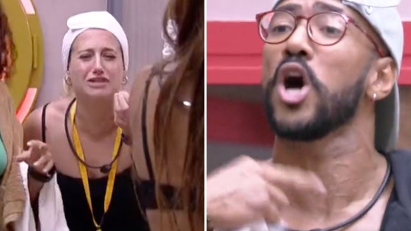 BBB23: Expulsão? Bruna e Ricardo quebram o pau e treta acaba em agressão - Reprodução/ TV Globo