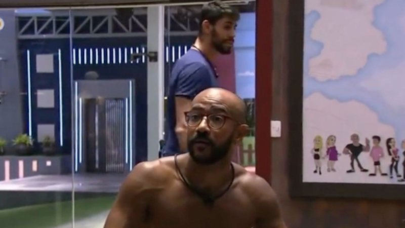 Ricardo e Cara de Sapato discutem no BBB 23 - Foto: Reprodução / Globo