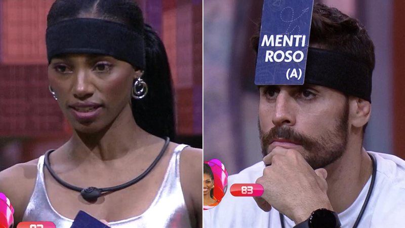 Tina e Cara de Sapato no BBB 23 - Foto: Reprodução / Globo