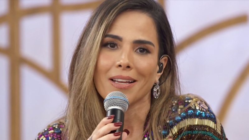 Wanessa Camargo no programa 'Encontro' - Foto: Reprodução / Globo