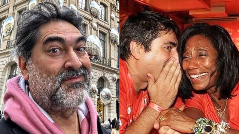 Zeca Camargo e Glória Maria - Foto: Reprodução/Instagram