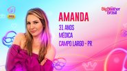 Amanda no BBB 23 - Foto: Reprodução / Instagram